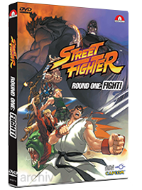 Street Fighter round one fight Anime House